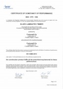 Finnlamelli Oy Certificate – Glued Laminated Timber
